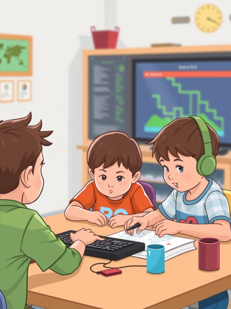 Offline Coding Games for Kids