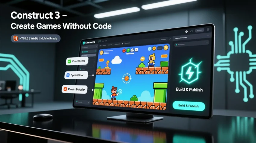 What Is Construct 3 Used For? Can You Sell Games Made with It(Construct 3 games)?