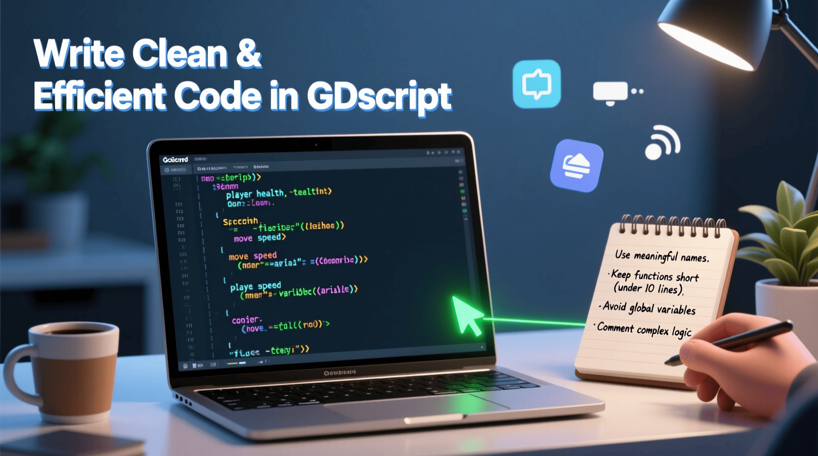 How to Write Clean and Efficient Code in GDScript (godot gdscript)
