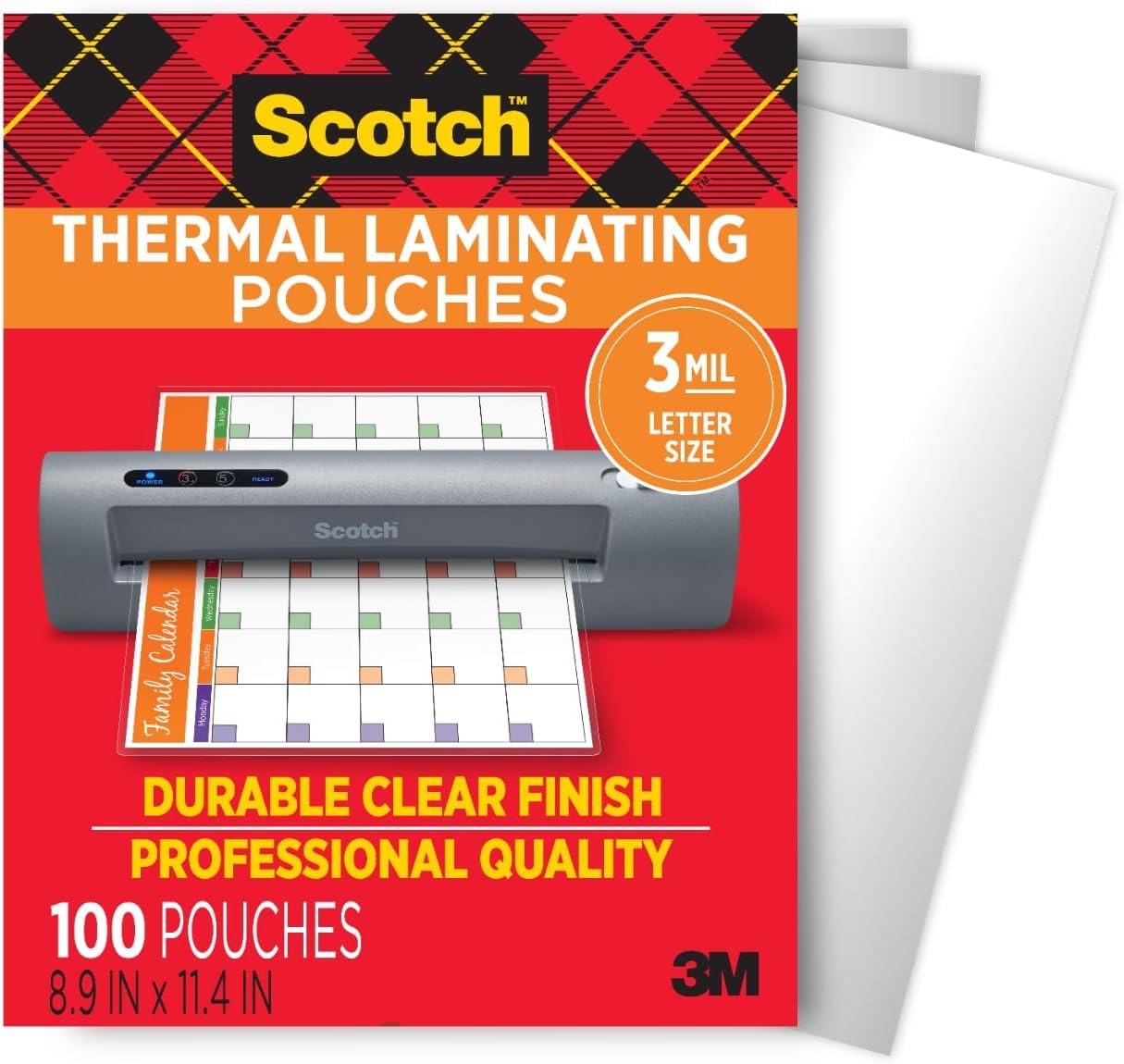 Scotch Thermal Laminating Pouches
